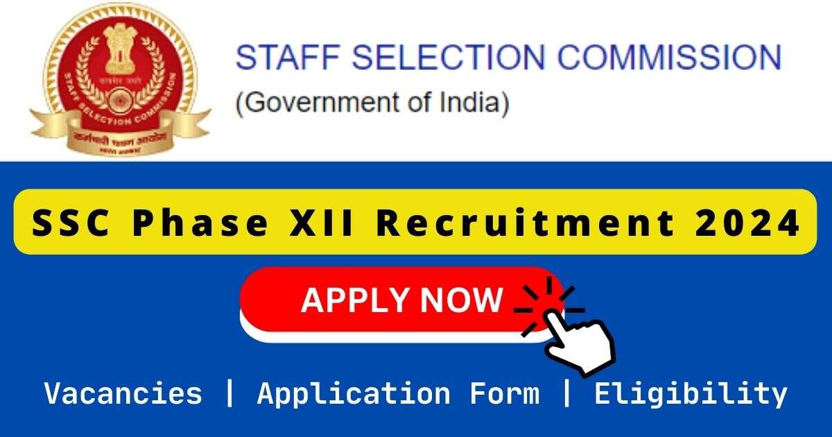 SSC Selection Post Recruitment 2024